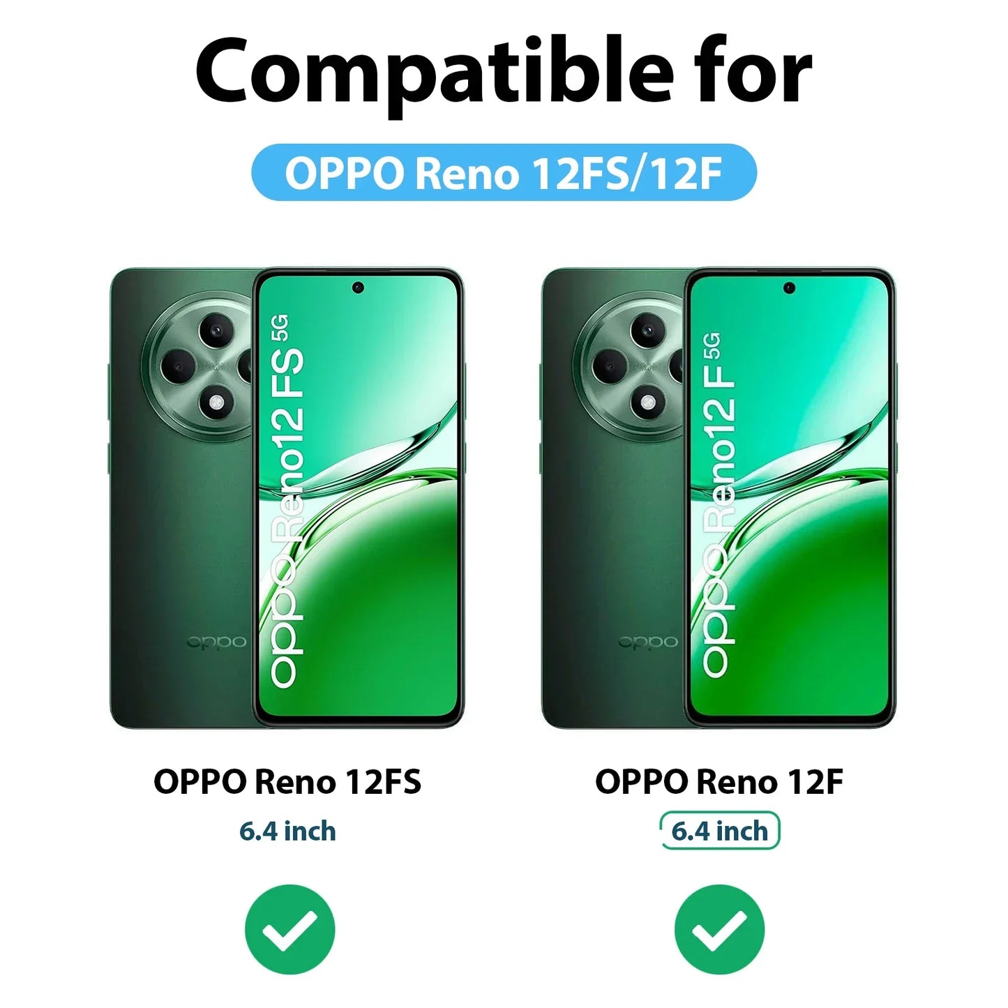 Soft Silicone Clear Phone Case For OPPO Reno 12 F Shockproof Bumper Anti-Fingerprint Cover Accessories