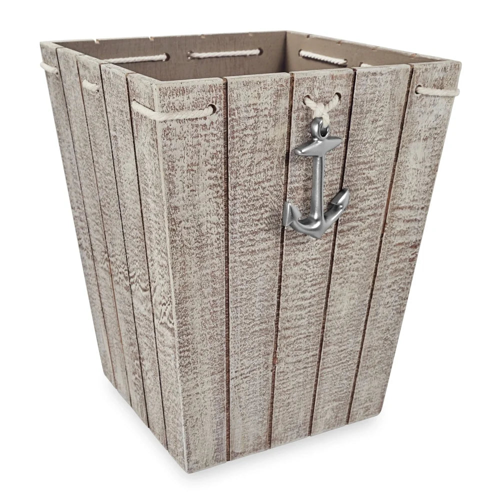 Nautical Glass Lotion Pump Bathroom Dispenser with Rope Accent Chrome Top Hand Soap Lotion Home Decor