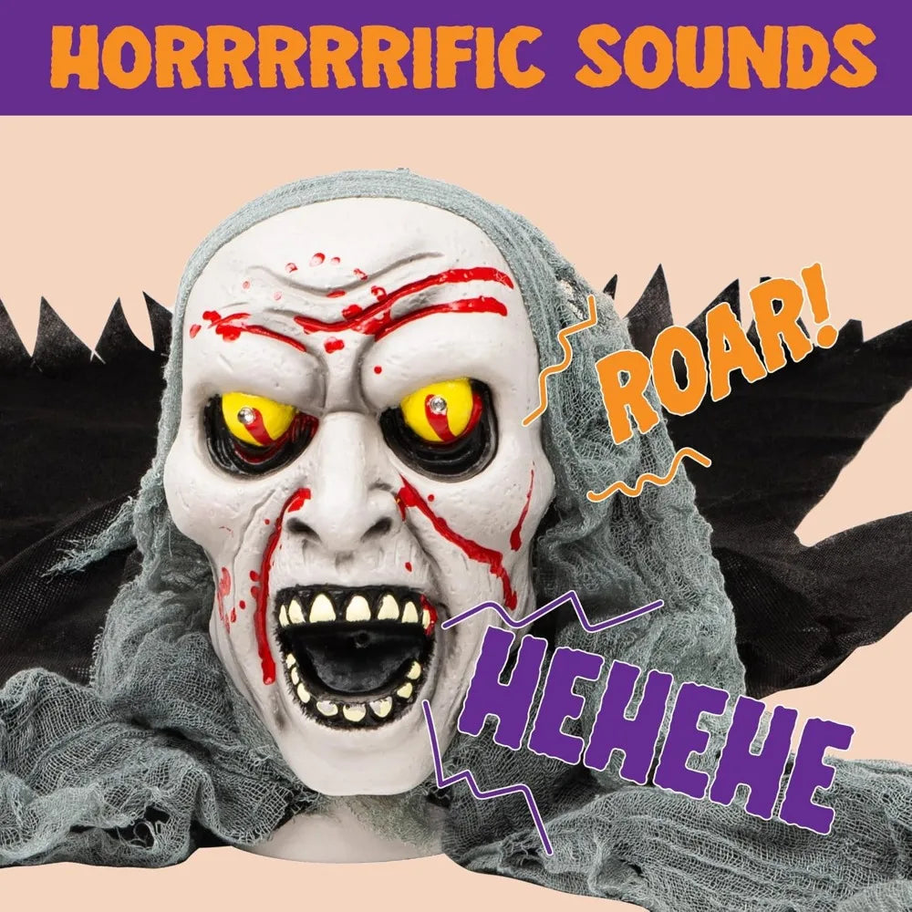 Joyin Halloween Decorations Outdoor Light Up Zombie Figure