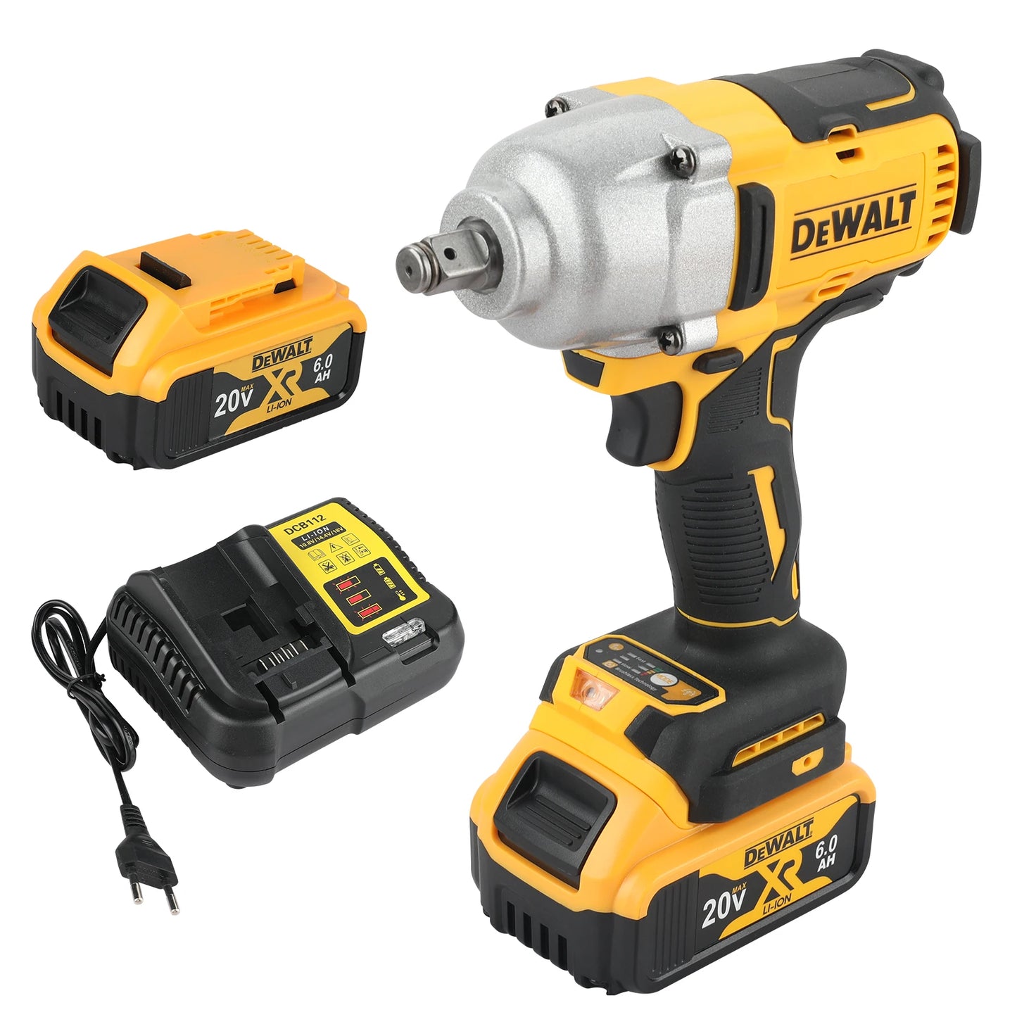Dewalt DCF900 Impact Wrench 1/2 Inch High Torque 20V Brushless Cordless Wrench with Hog Ring Anvil