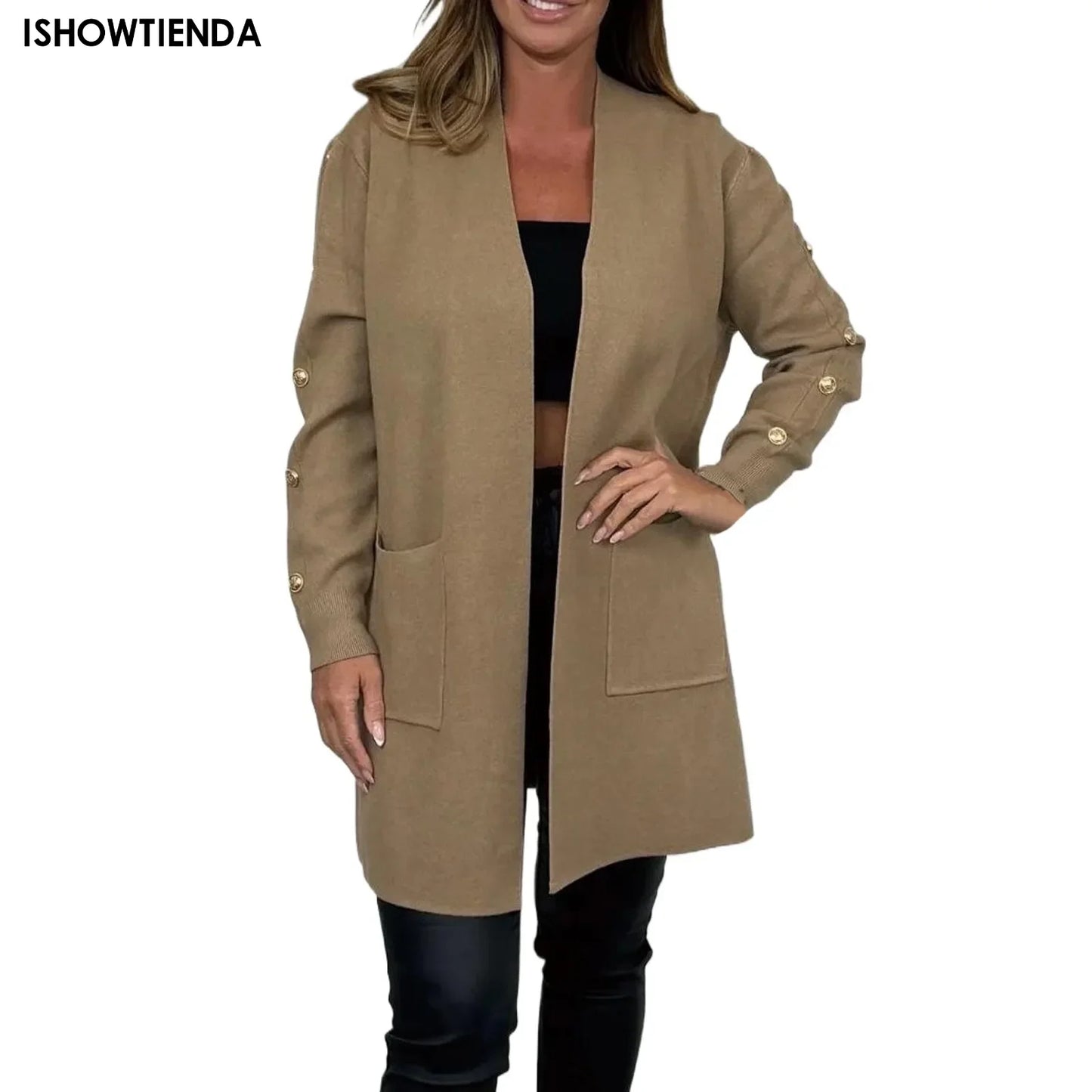 Jackets For Women 2024 Fashion Warm Casual Long Jackets For Women Autumn And Winter Women's Outerwear Coats Commuting Outwear